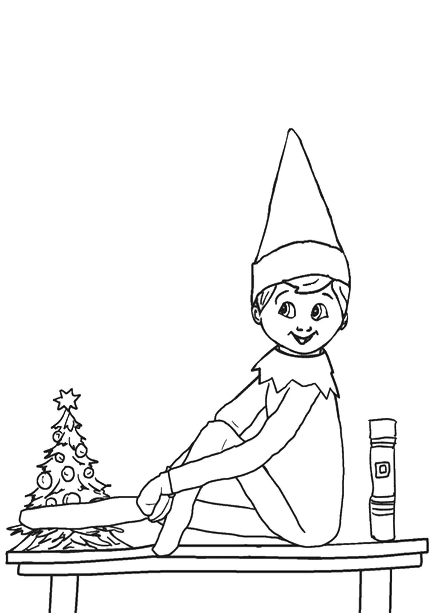 Free printable elf on the shelf coloring pages christmas coloring pages christmas coloring sheets elf drawings