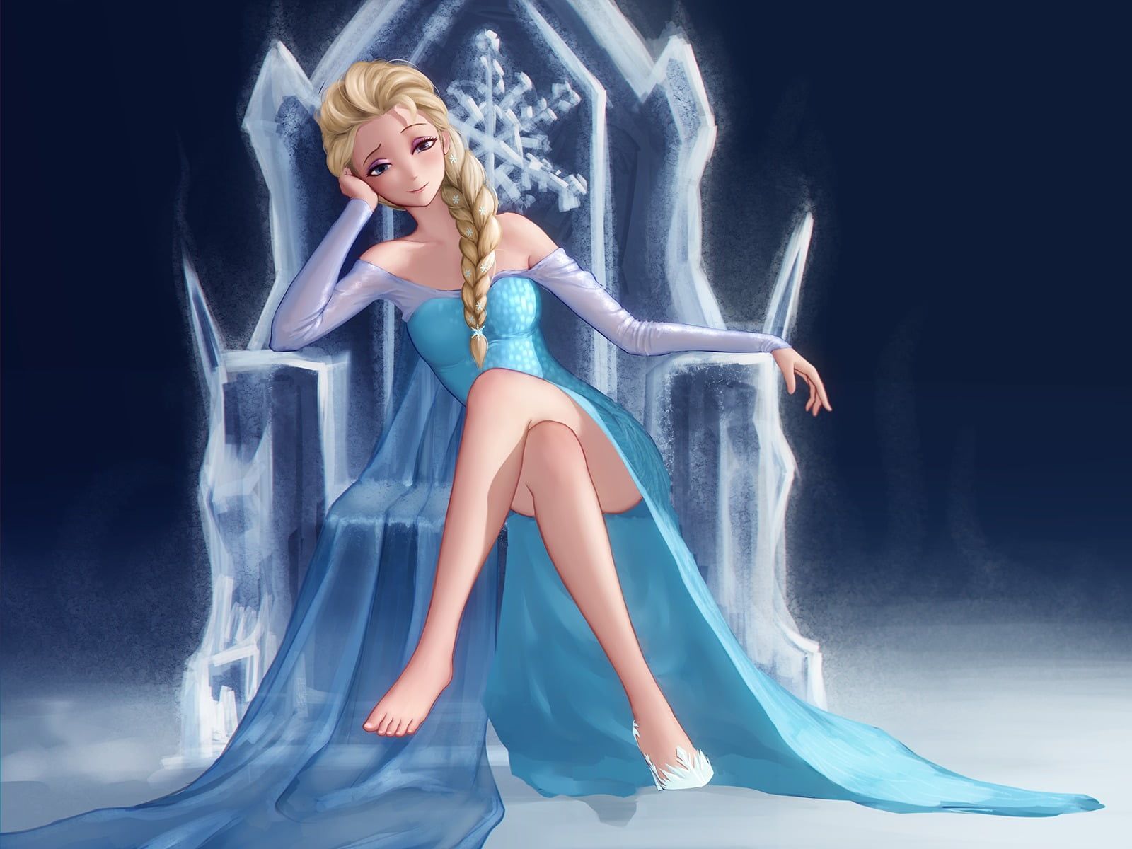 Elsa anime wallpapers