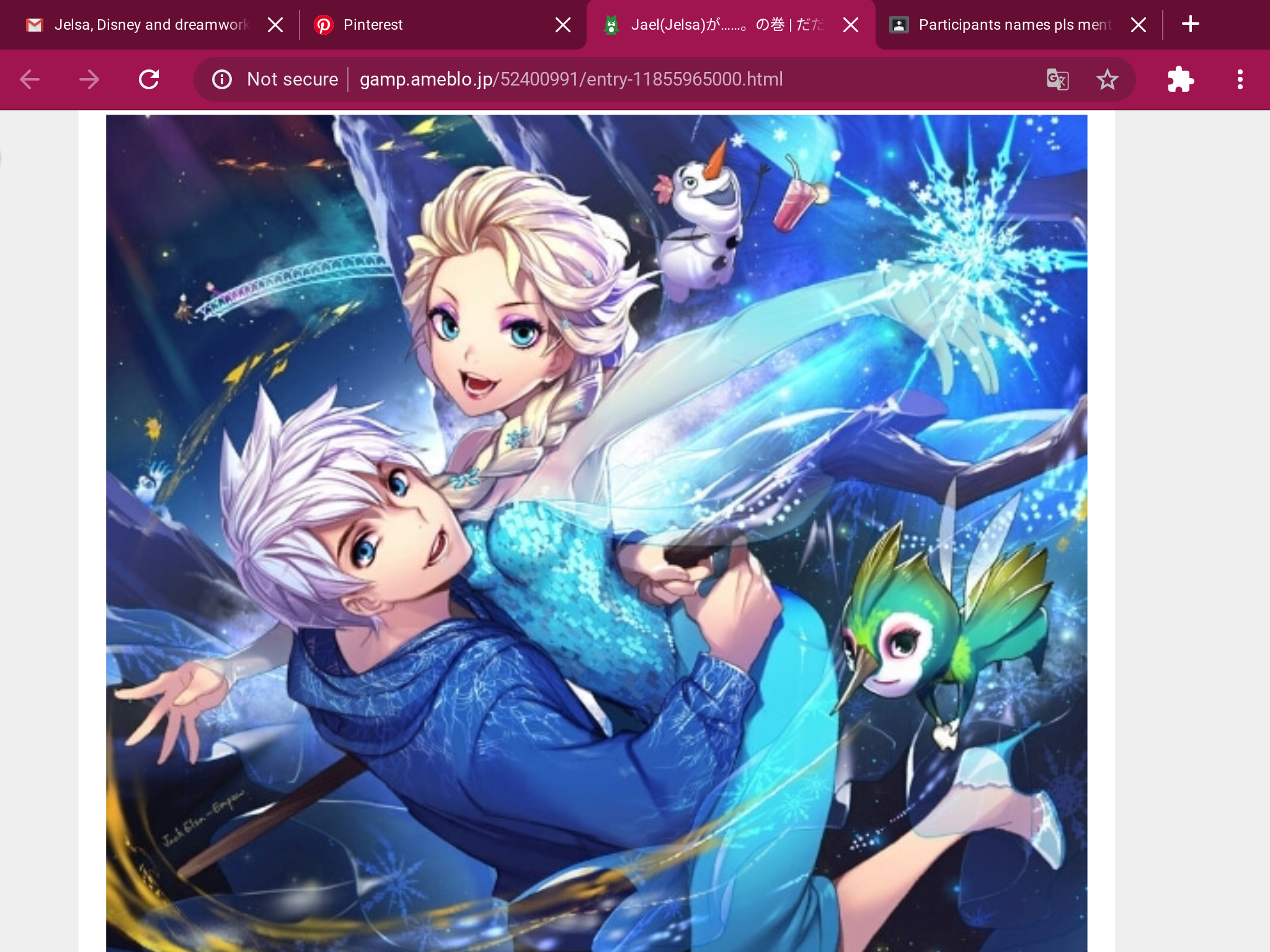 Elsa wallpaper wallpaper anime art