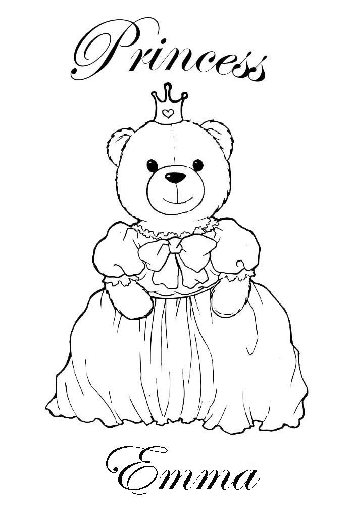 Princess coloring pages coloring pages name coloring pages