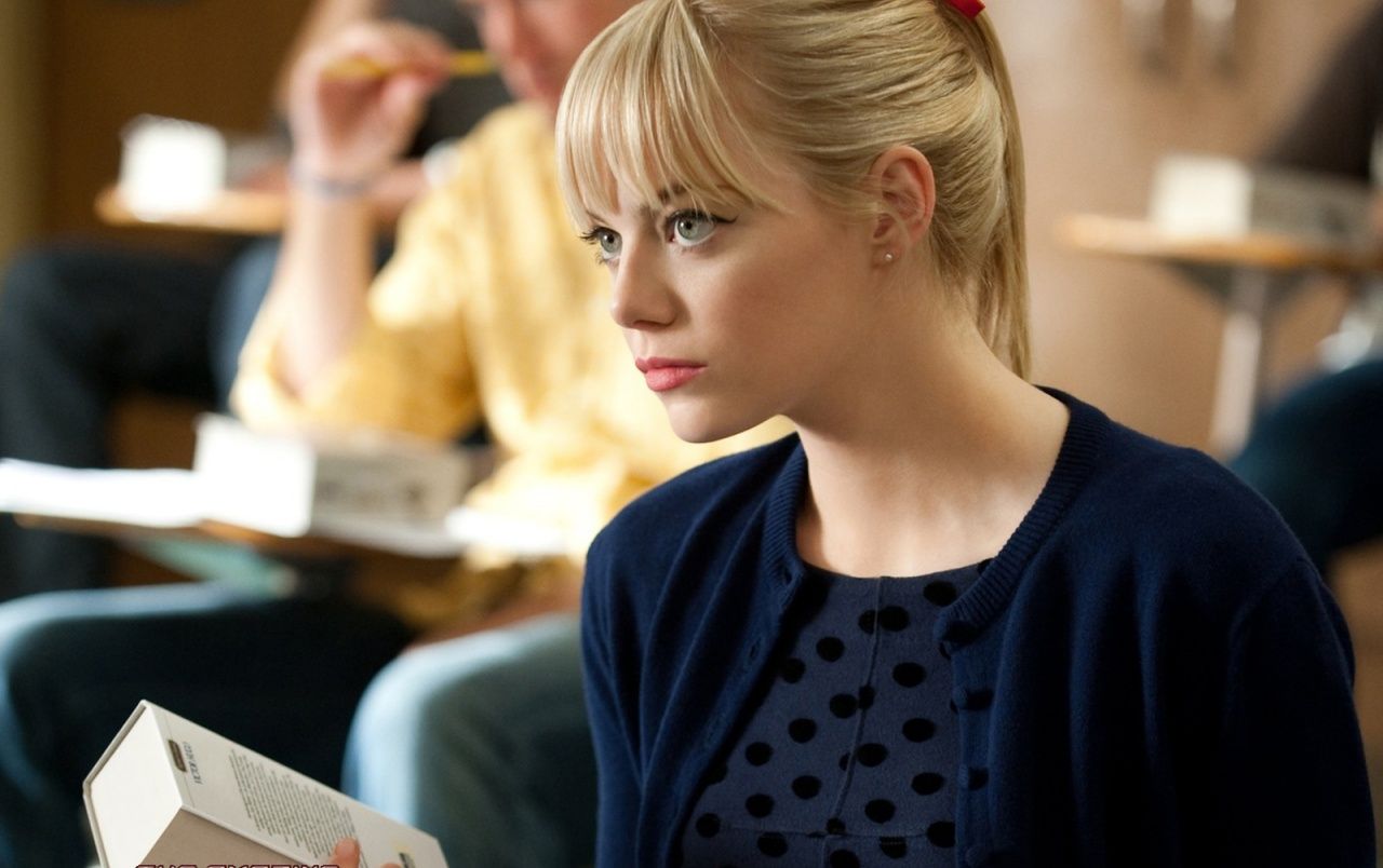Emma stone spider man wallpapers