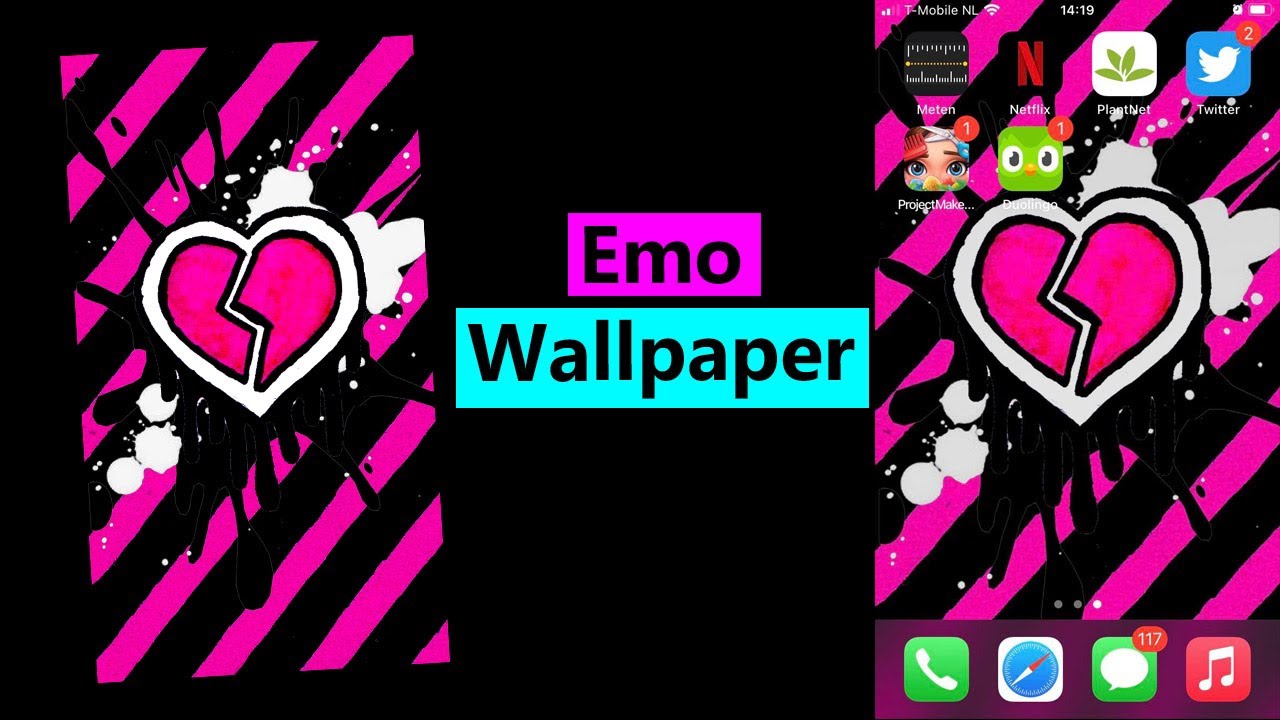 Diy emo wallpaper
