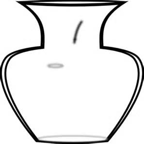 Empty vase coloring sheet coloring pages