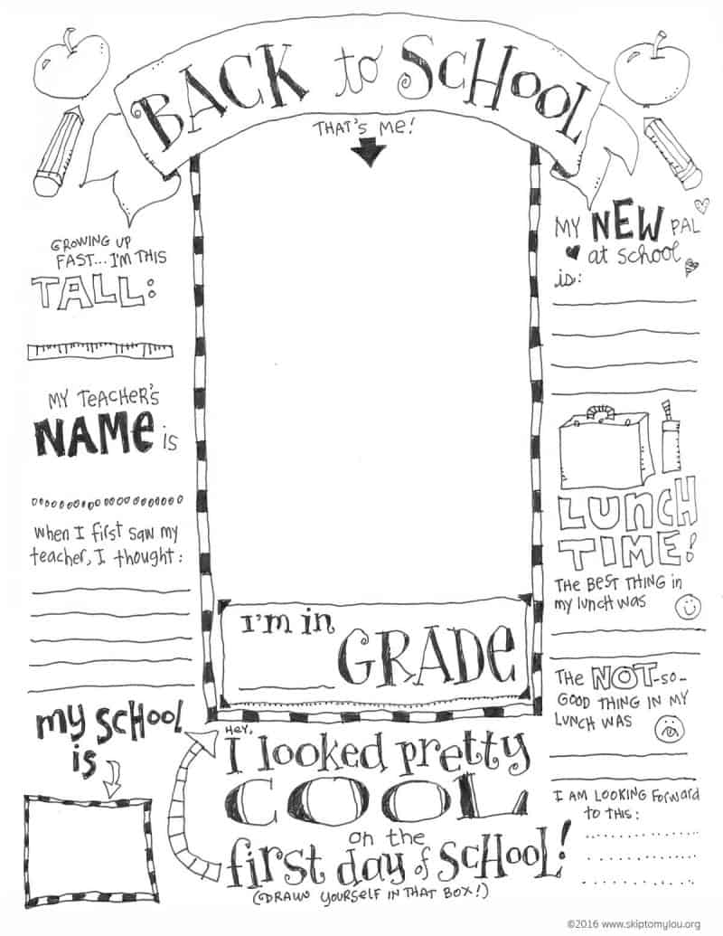 The coolest free printable end of school coloring page skip to my lou