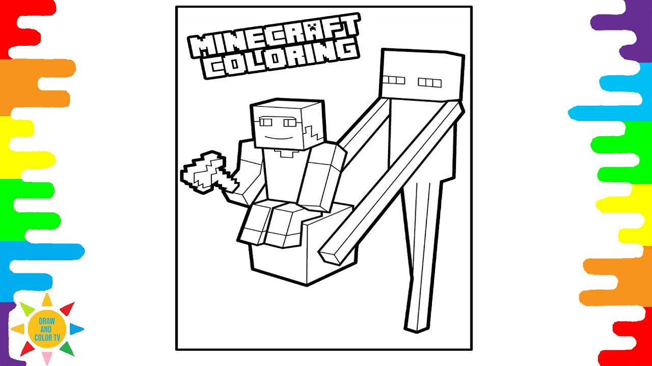 Steve inecraft coloring pages inecraft enderan coloring pages if found x nãll