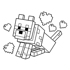 Free printable minecraft coloring pages for toddlers