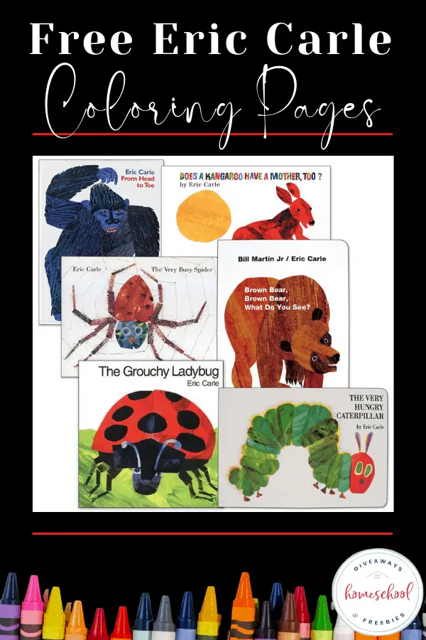 Free eric carle printable coloring pages for kids
