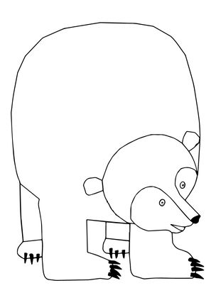 Brown bear brown bear what do you see coloring page brown bear book brown bear brown bear activities bear coloring pages
