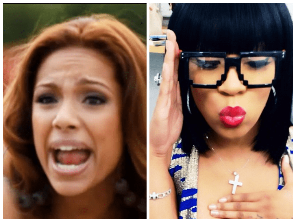 Lhh erica mena says k michelle is scared to film with her
