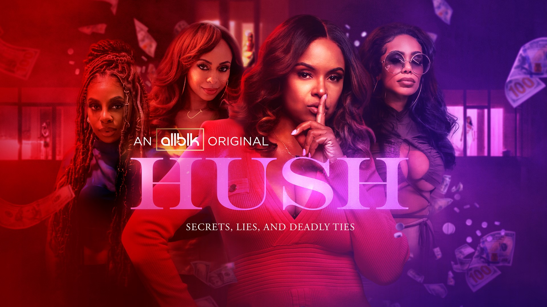 Erica mena and chazitear give the details on new show hush