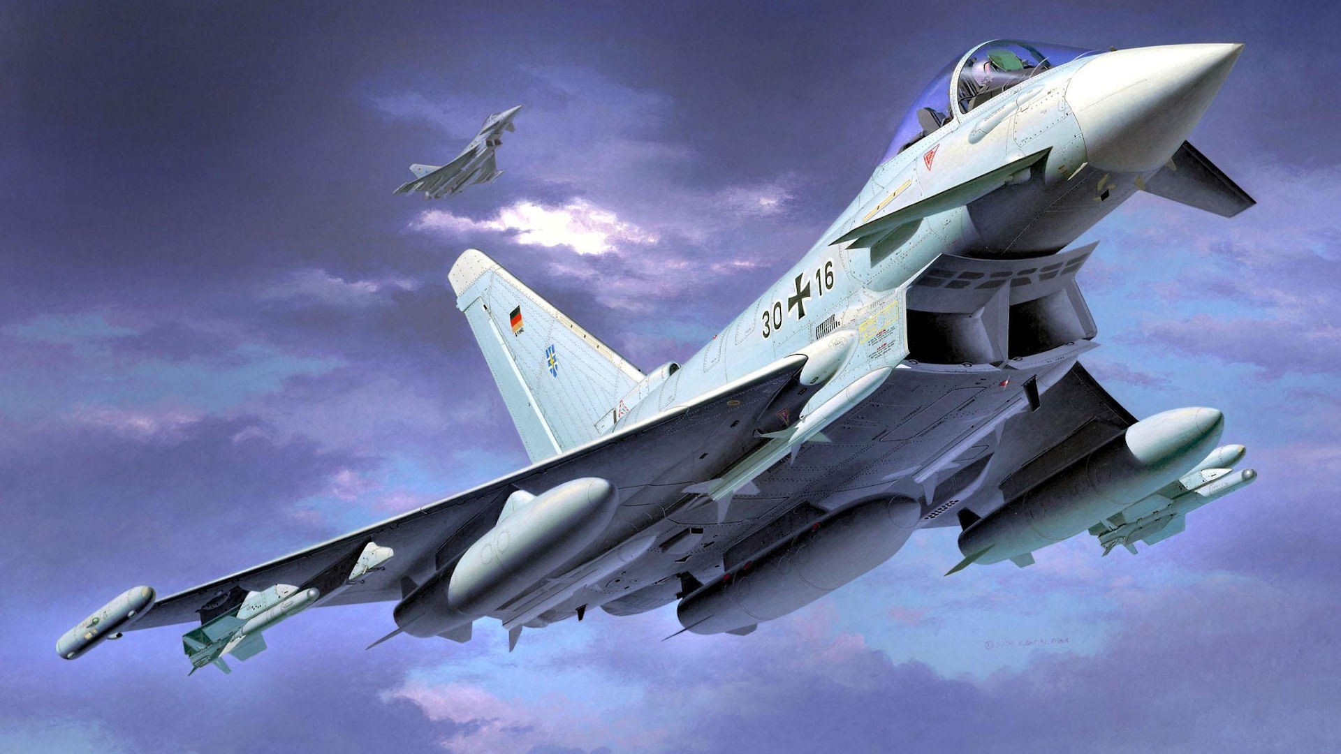 Wallpaper x px aircraft airplane eurofighter typhoon military war x