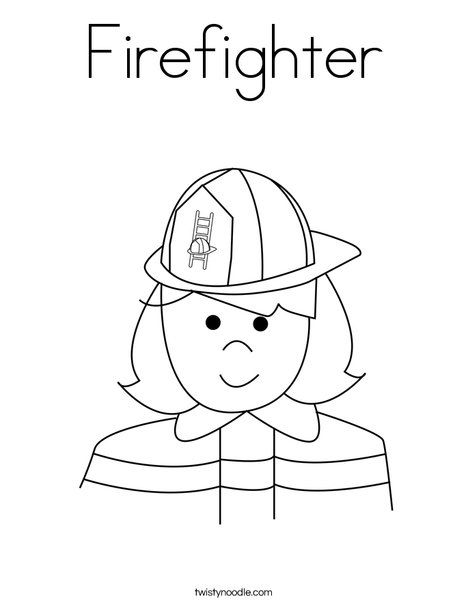 Firefighter coloring page firefighter coloring pages truck coloring pages