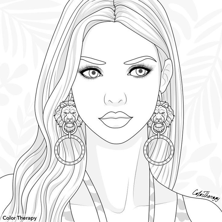 Coloring page people coloring pages coloring book art girly drawings