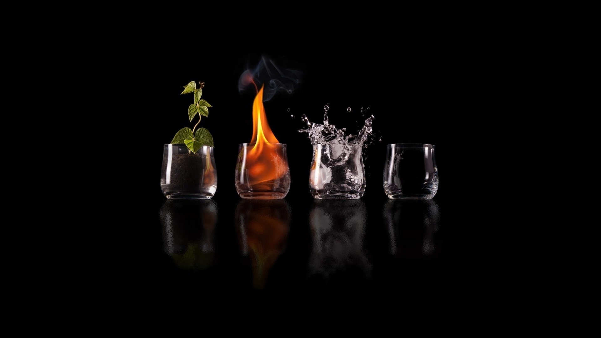 Four elements facebook cover hd wallpaper