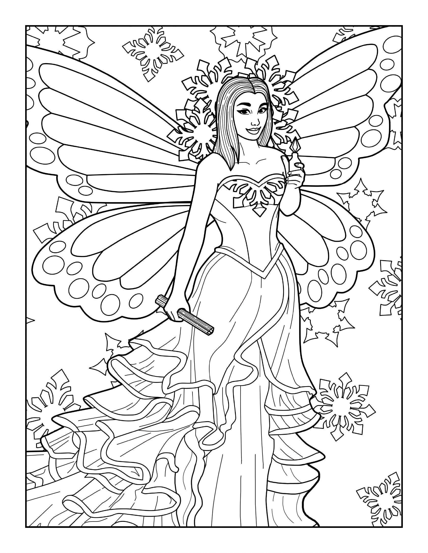 Adult coloring books coloring sheets fairy coloring book coloring book pdf