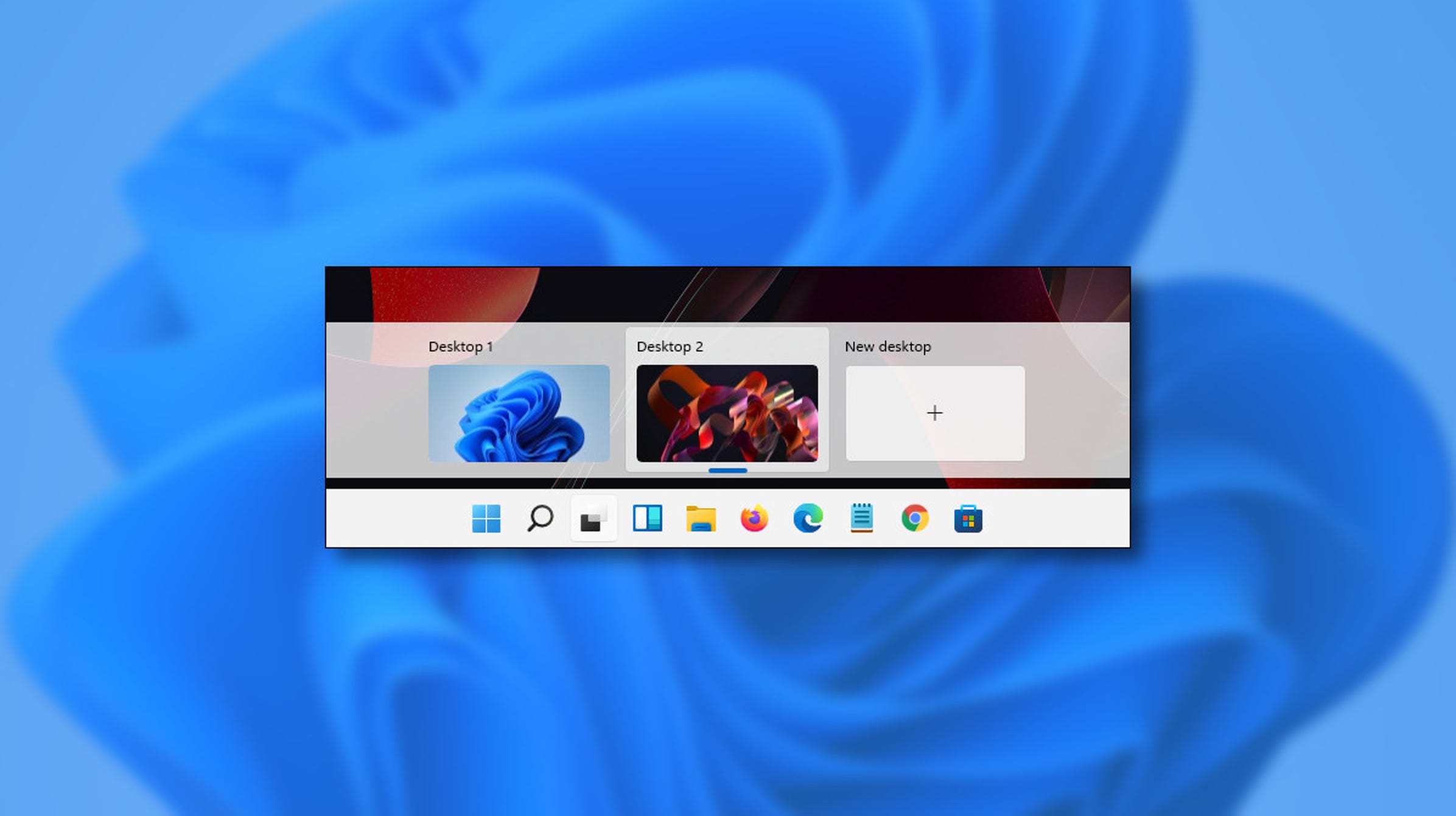 How to set different wallpapers for virtual desktops on windows
