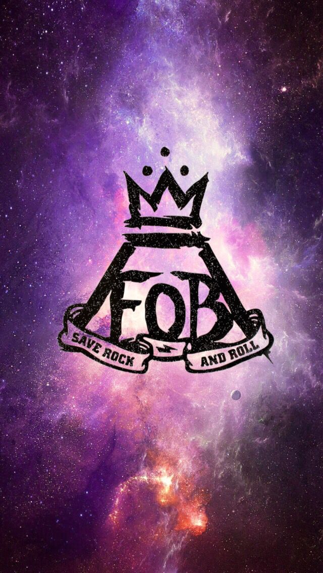 Fob lockscreen made by maddy fall out boy save rock and roll rock band logos
