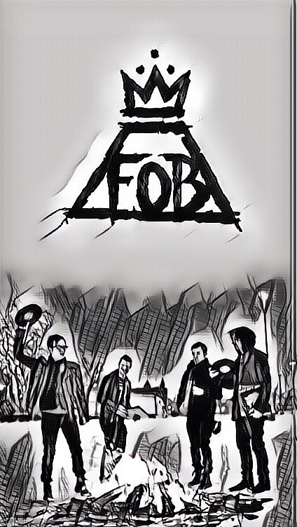 Fall out boy iphone wallpaper fall out boy carteles de rock banda