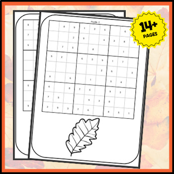 Fall sudoku with answer key