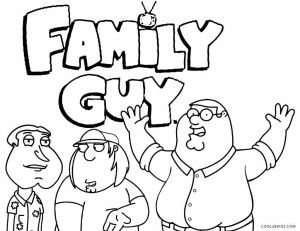 Coloring pages family guy coloring pages for kids coloring pages funny adult coloring books