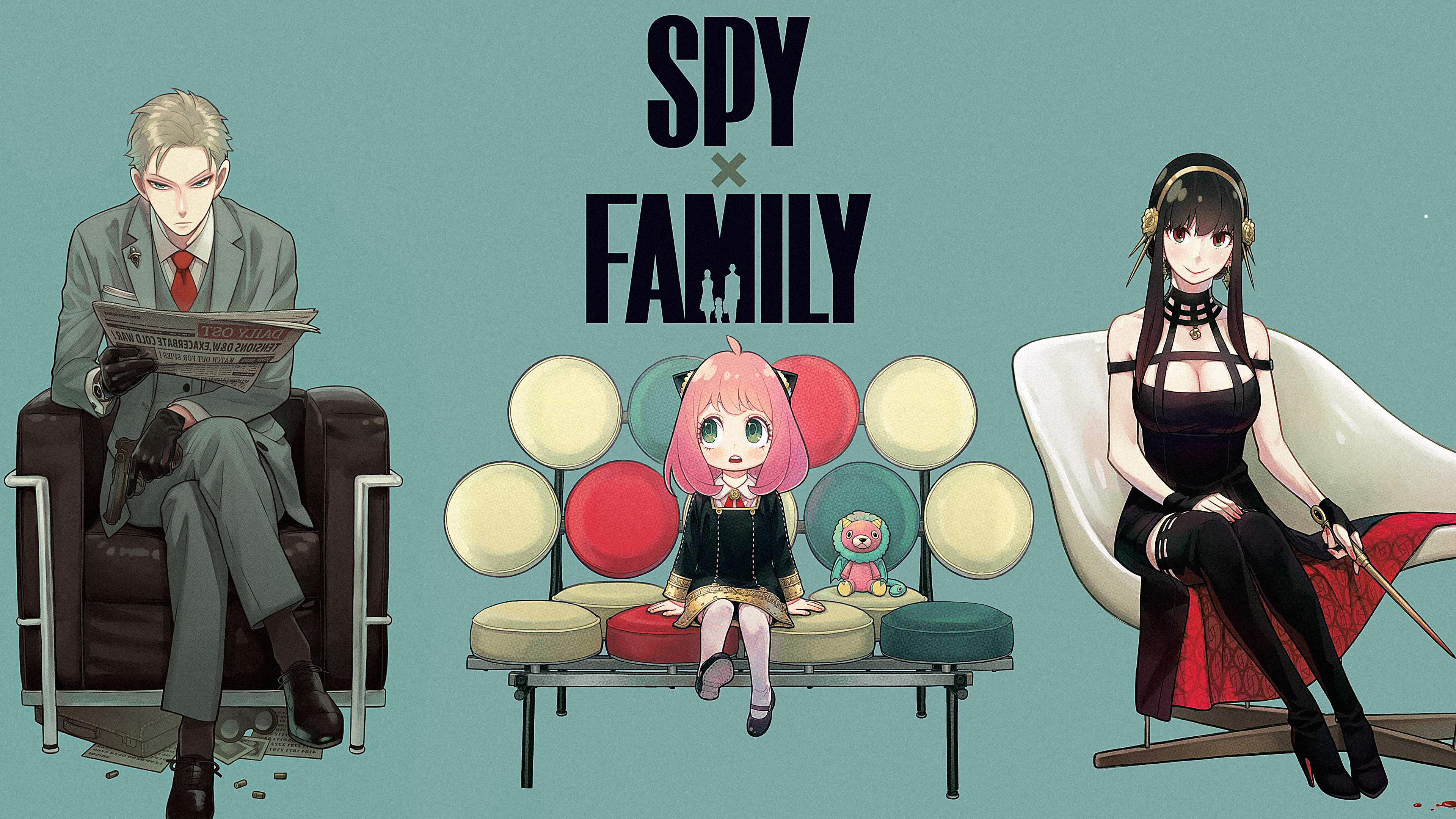 K spy x family papers background images