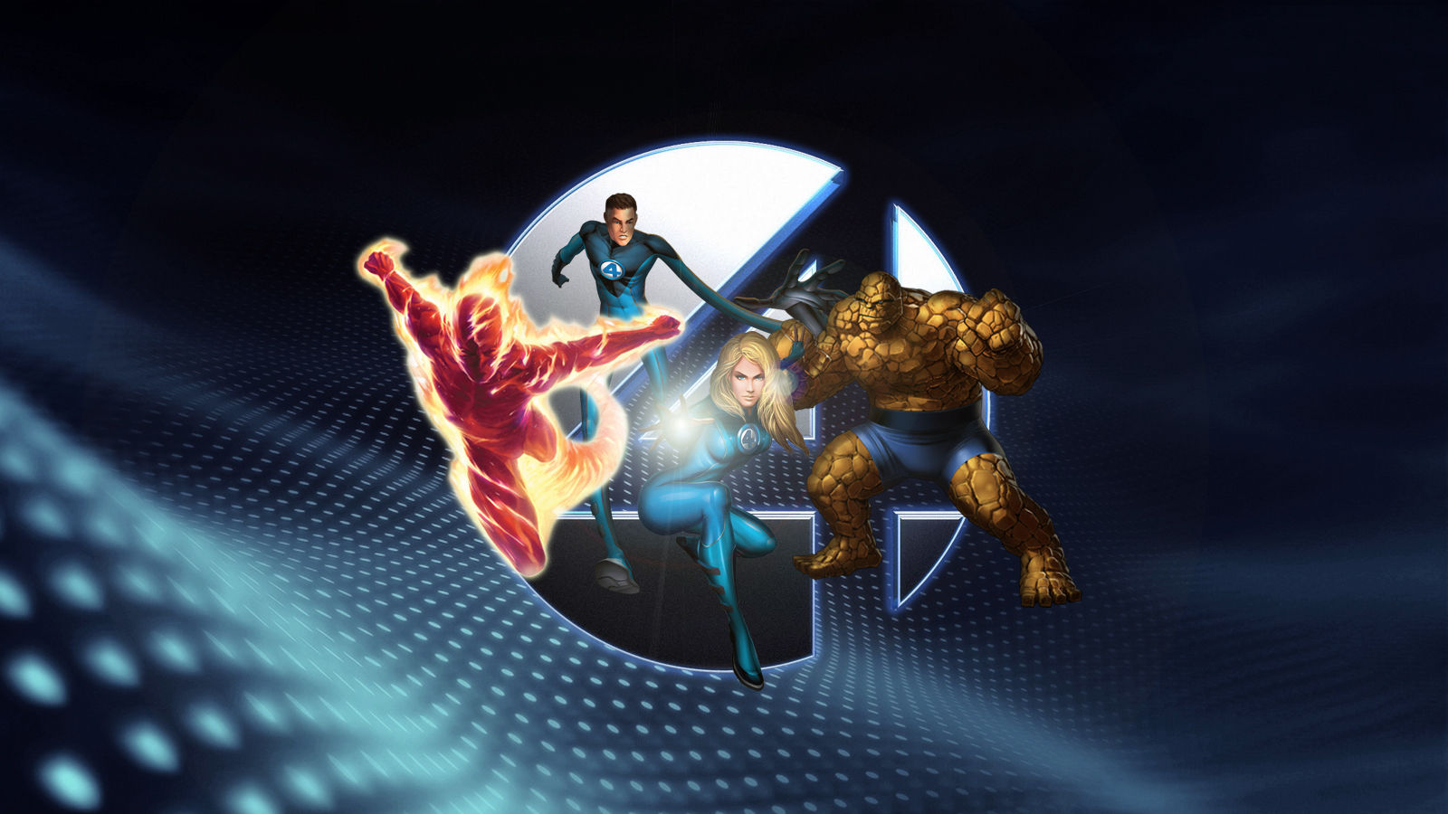 The fantastic four wallpaper by squiddytron on