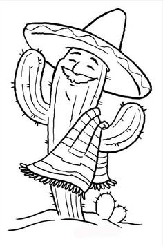 Mexican fiesta coloring page ideas mexican fiesta coloring pages fiestas