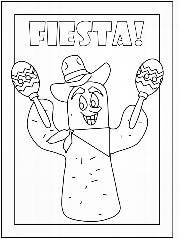Mexican fiesta coloring pages coloring birthday cards spiderman coloring spiderman birthday invitations