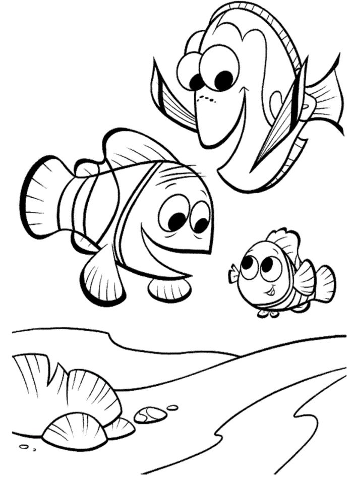 Free printable nemo coloring pages for kids finding nemo coloring pages nemo coloring pages disney coloring pages