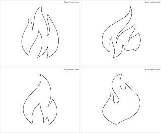 Free printable flame coloring pages for kids â