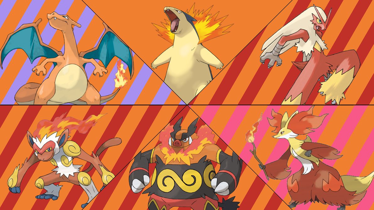 Fire pokemon wallpaper