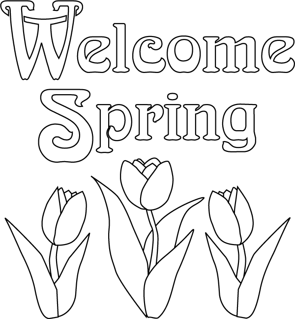 Celebrate the arrival of spring with disney coloring pages