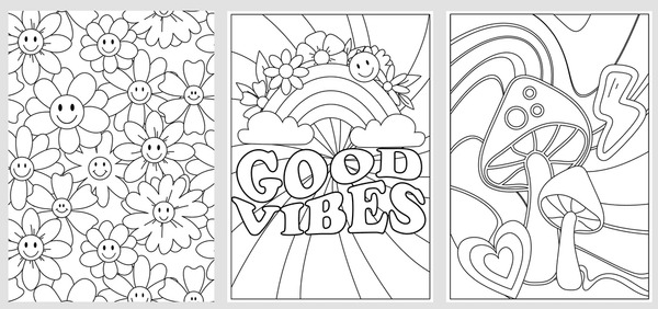 Thousand coloring pages rainbow royalty