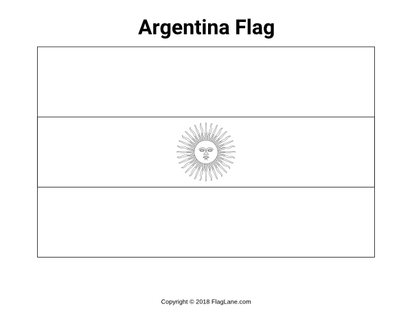Free printable argentina flag coloring page download it from httpsflaglanecoloring