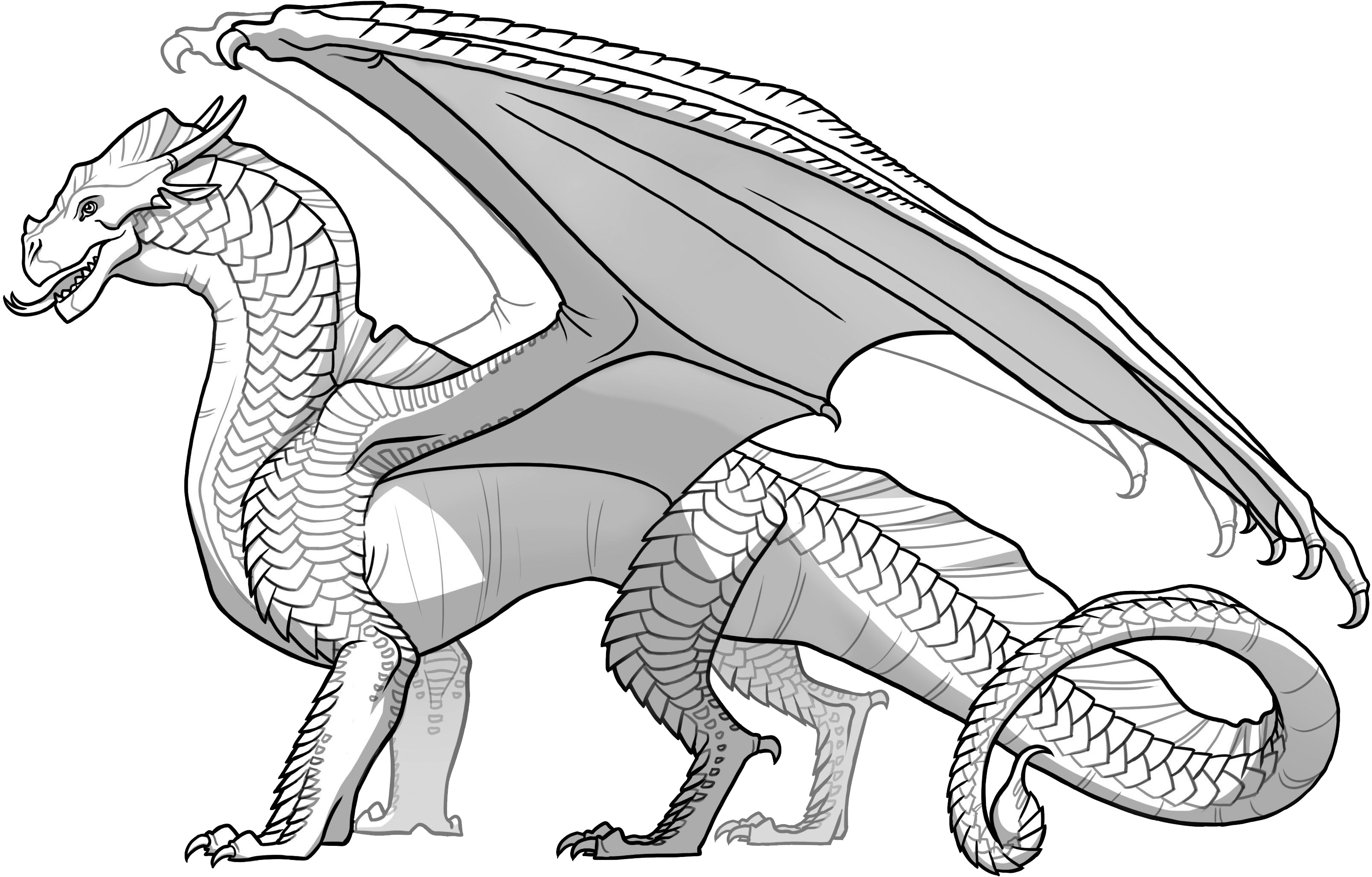 Wings fire coloring pages coloring pages