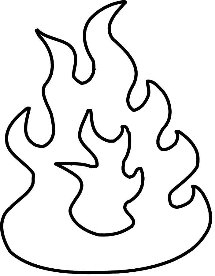 Fire coloring pages printable for free download