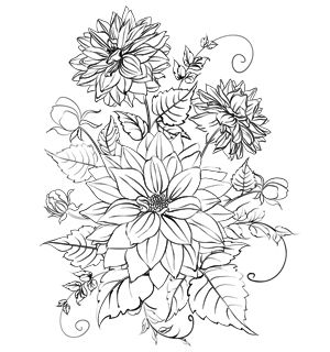 Amazingly exquisite free printable coloring pages of flowers flower coloring pages free printable coloring free printable coloring pages