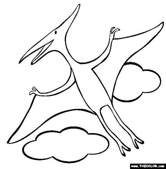 Pterodactyl coloring page free pterodactyl online coloring dinosaur coloring pages coloring pages dinosaur coloring