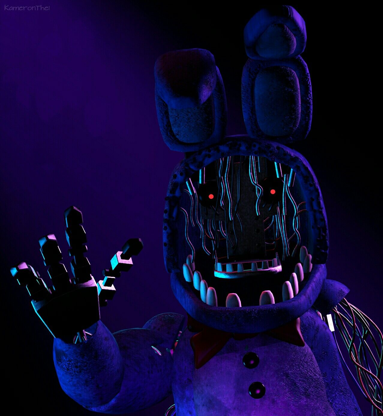 Fnaf withered bonnie wallpapers