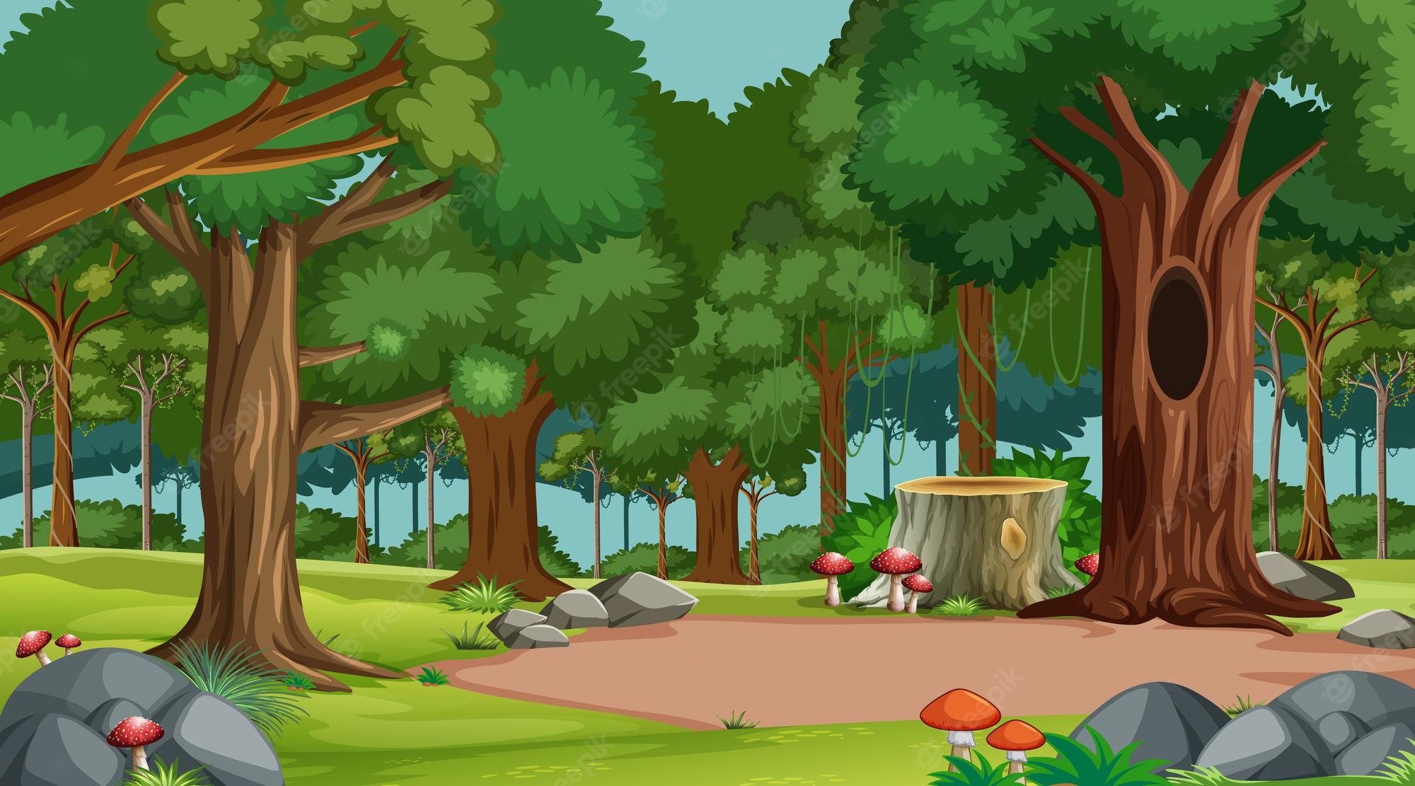 Download Free 100 + forest cartoon