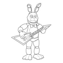 Five nights at freddys coloring pages for kids printable free download