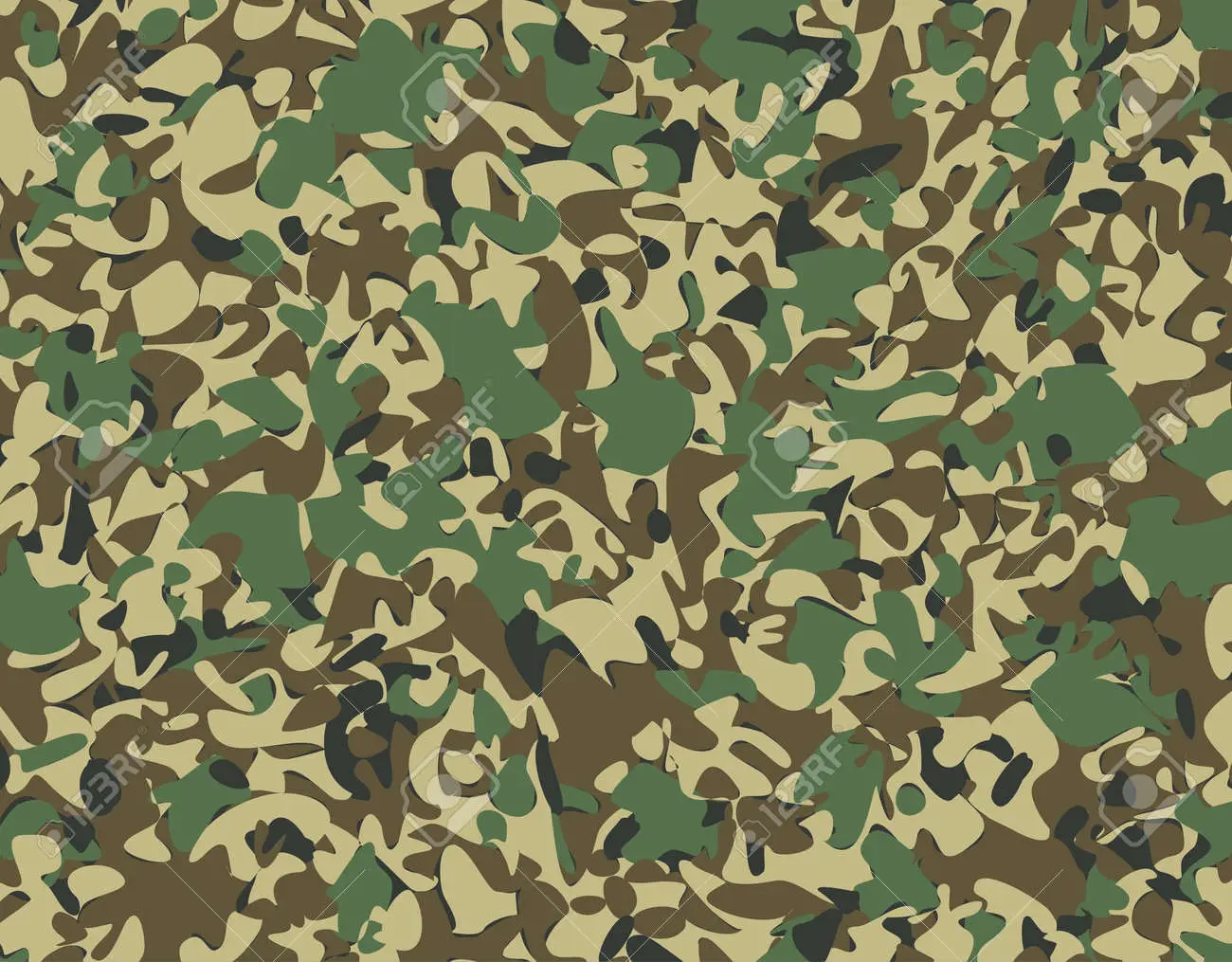 Abstract military camouflage background made of splash camo pattern for army clothing royalty free svg cliparts vectors and stock illustration image