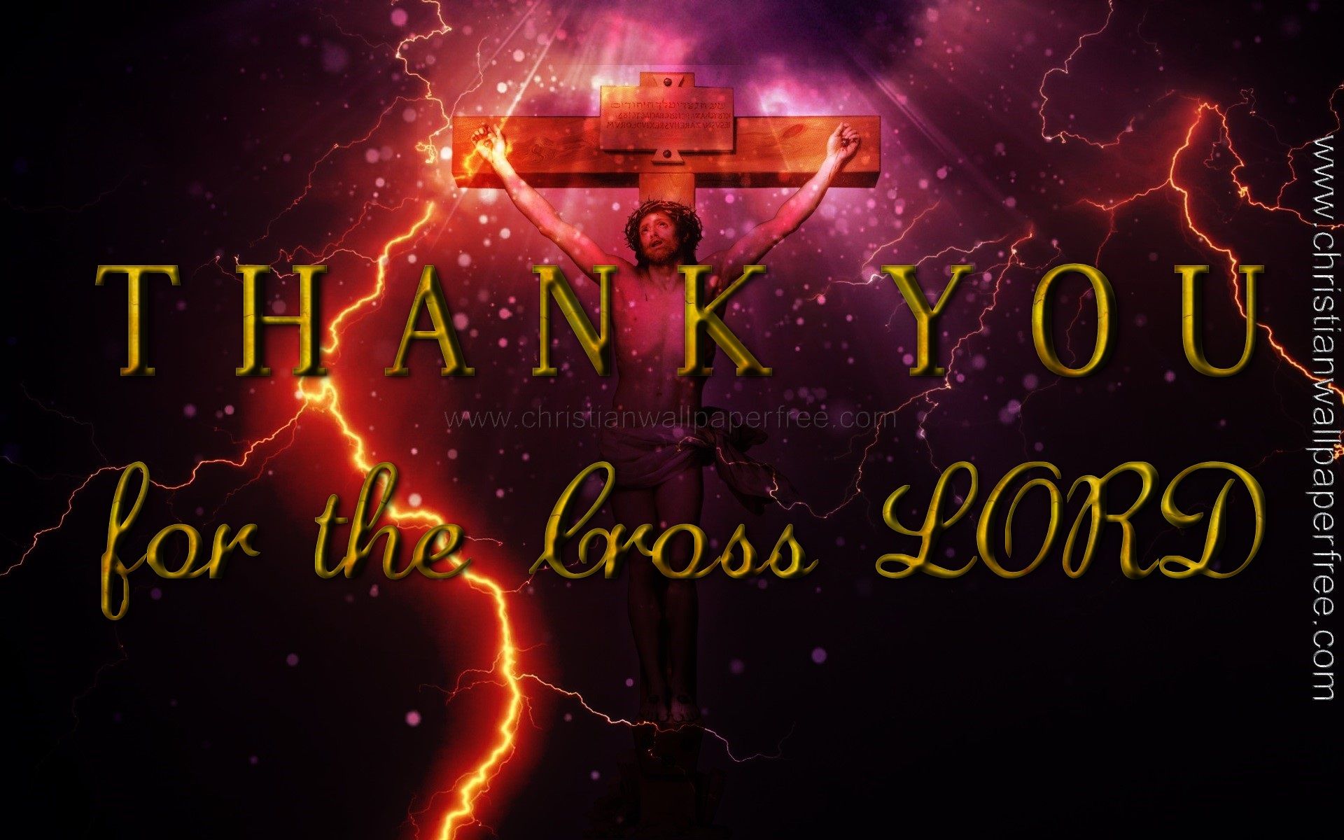 Thank you for the cross lord