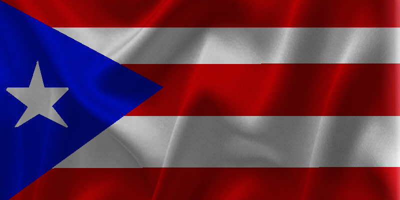 Flag of puerto rico by zhaneaugustine on