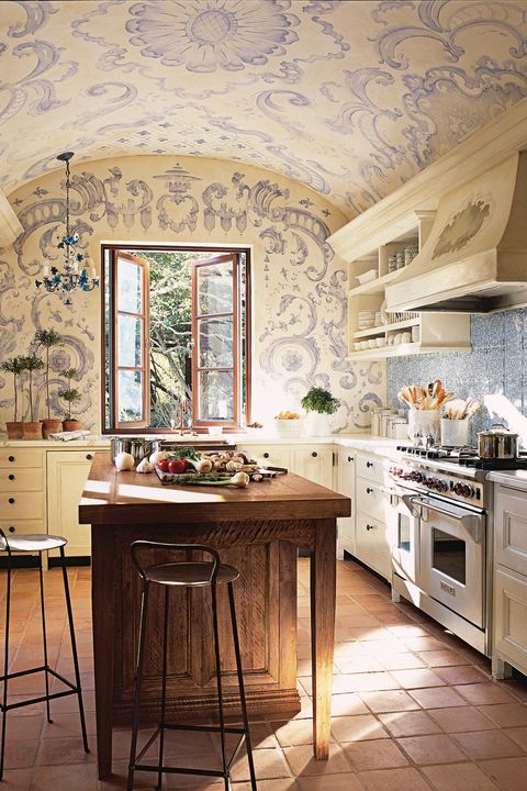 Chic french country kitchens
