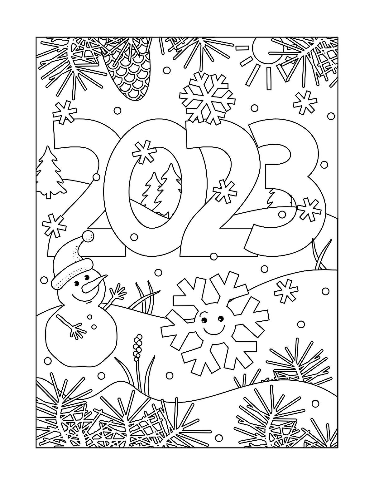 Coloring pages for kids fun free printable coloring activity pages for the new year printables mom