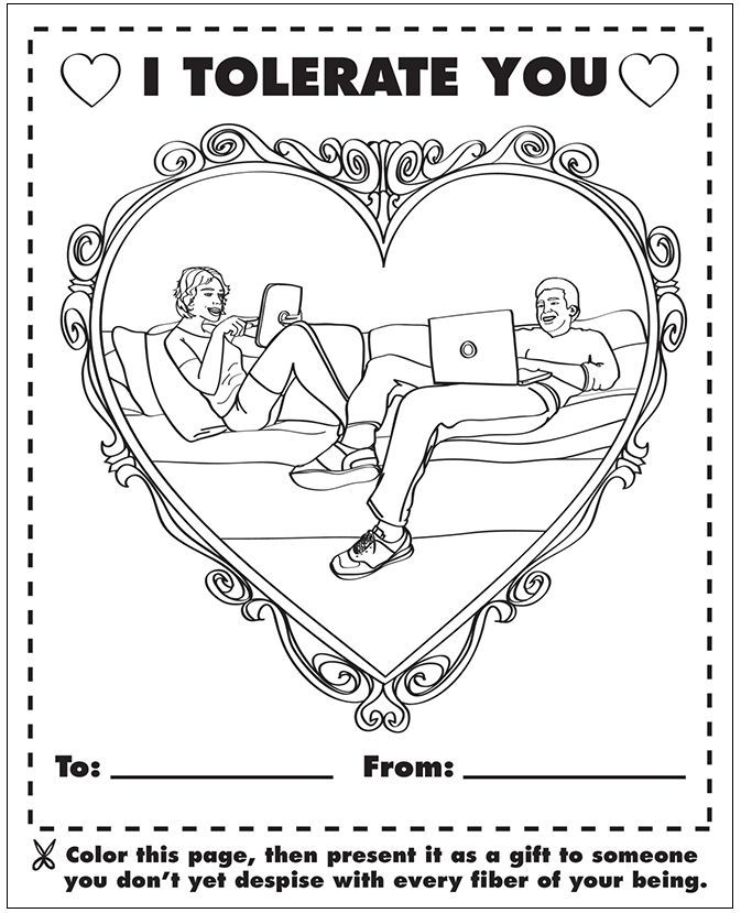 Pin by mythsoftime on coloring pages funny valentines day pictures funny adult coloring books funniest valentines cards
