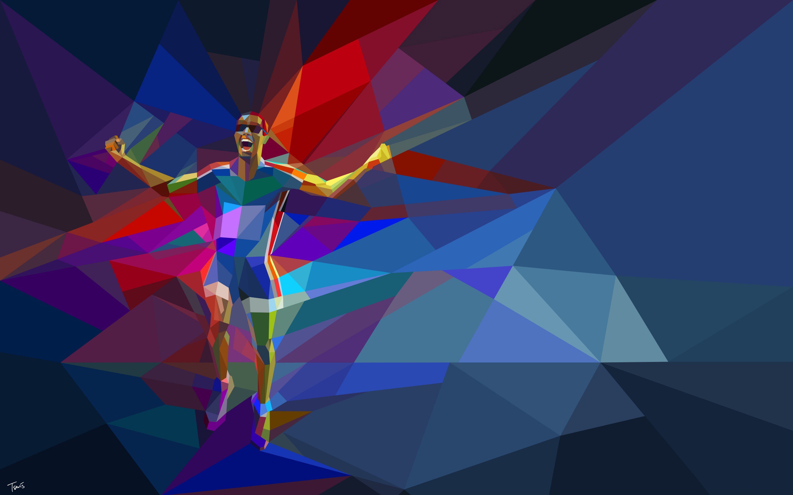 Rio olympic games hd vector wallpaper preview