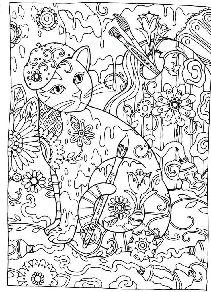 Gatos para colorir cat coloring book coloring pages cat coloring page