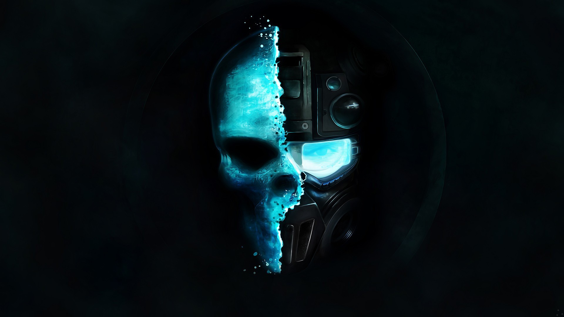 Wallpaper artwork skull midnight light darkness x px puter wallpaper gas mask special effects macro photography organism tom clancys ghost recon advanced warfighter x
